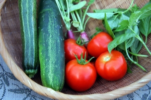 garden fruits and vegetables