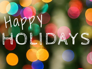 Happy Holidays Blog Post